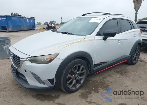 2016 Mazda Cx-3 Sport from USA, damaged, VIN JM1DKBB71G0126752